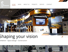 Tablet Screenshot of expo.co.jp