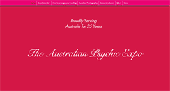 Desktop Screenshot of expo.net.au